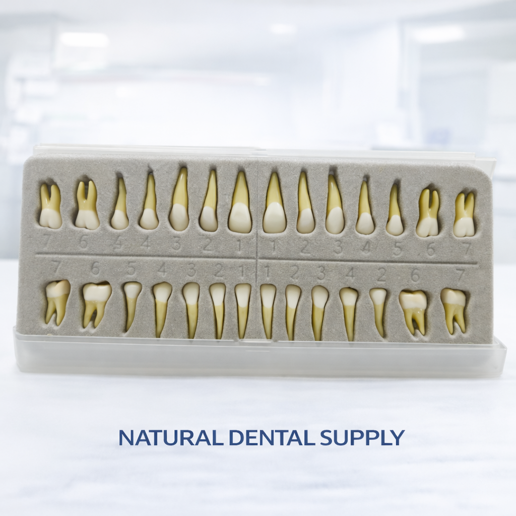 Typodont Teeth with Tooth Root