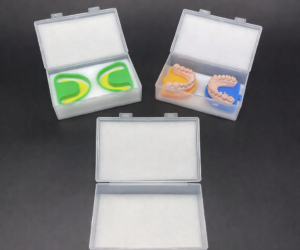 Dental denture transportation box, Denture MoulD Box